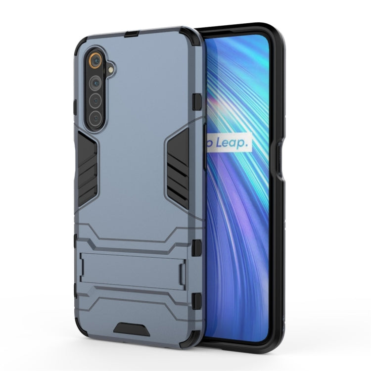 Custodia protettiva antiurto per PC + TPU con supporto invisibile, For OPPO Realme 6, For Huawei Honor Play 4T