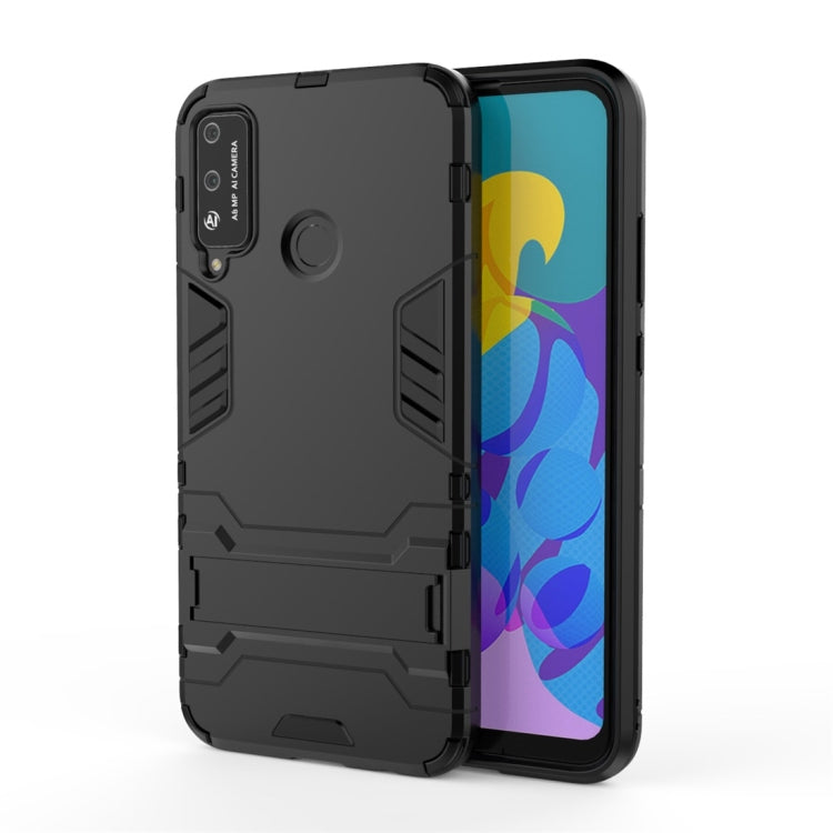 Custodia protettiva antiurto per PC + TPU con supporto invisibile, For OPPO Realme 6, For Huawei Honor Play 4T