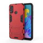 Custodia protettiva antiurto per PC + TPU con supporto invisibile, For OPPO Realme 6, For Huawei Honor Play 4T