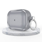 Custodia per auricolari serie in fibra di carbonio con cornice per foto, For AirPods Pro 2, For AirPods Pro, For AirPods 3, For AirPods 1 / 2