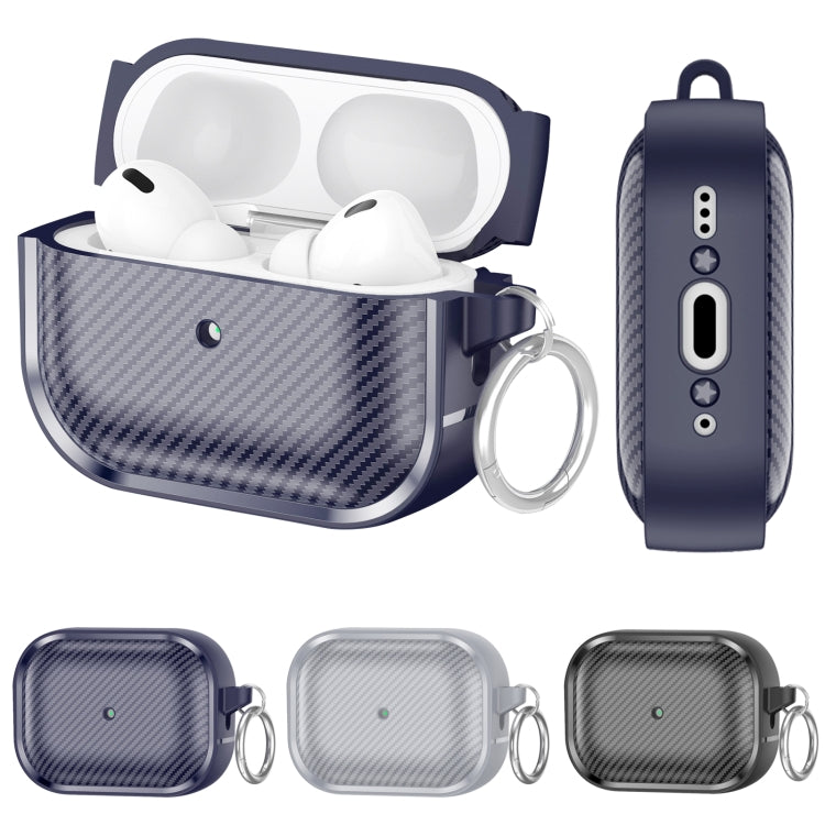 Custodia per auricolari serie in fibra di carbonio con cornice per foto, For AirPods Pro 2, For AirPods Pro, For AirPods 3, For AirPods 1 / 2