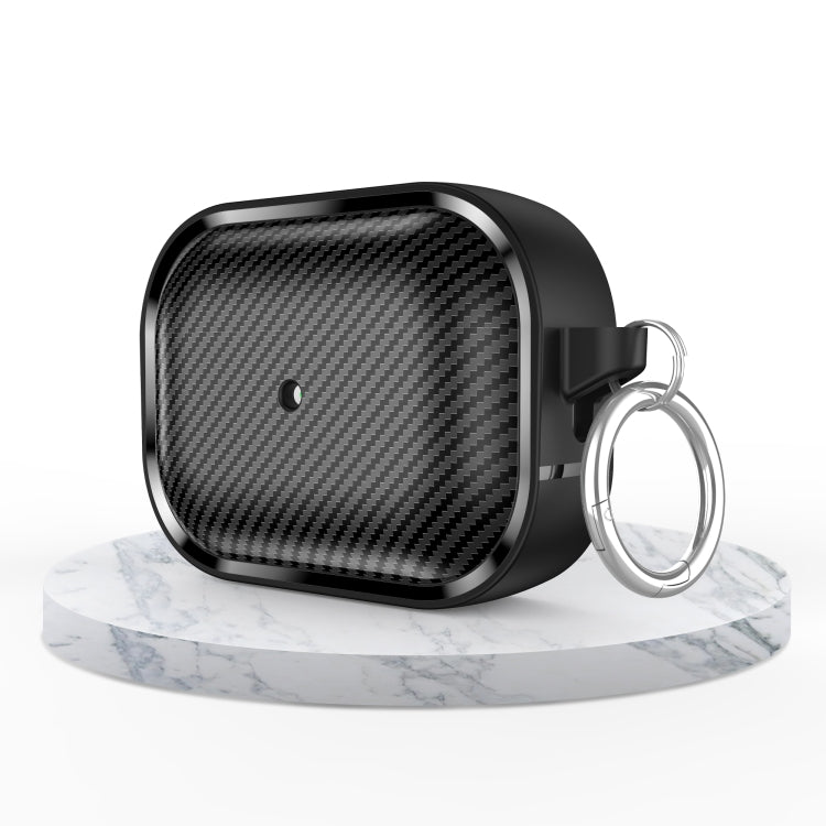Custodia per auricolari serie in fibra di carbonio con cornice per foto, For AirPods Pro 2, For AirPods Pro, For AirPods 3, For AirPods 1 / 2