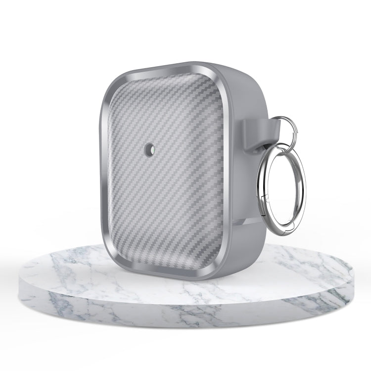 Custodia per auricolari serie in fibra di carbonio con cornice per foto, For AirPods Pro 2, For AirPods Pro, For AirPods 3, For AirPods 1 / 2