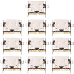 10 connettori per porta di ricarica, For Samsung Galaxy A04 SM-A045, For Samsung Galaxy A14 5G SM-A146B, For Samsung Galaxy Z Fold4 SM-F936B, For Samsung Galaxy Z Fold3 5G SM-F926B, For Samsung Galaxy S23 Ultra 5G SM-S918B                              ...