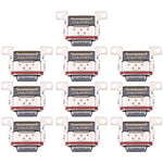 10 connettori per porta di ricarica, For Samsung Galaxy A04 SM-A045, For Samsung Galaxy A14 5G SM-A146B, For Samsung Galaxy Z Fold4 SM-F936B, For Samsung Galaxy Z Fold3 5G SM-F926B, For Samsung Galaxy S23 Ultra 5G SM-S918B                              ...