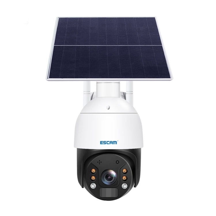 ESCAM QF724 3MP 24h Registrazione Cloud Storage PT 4G PIR Allarme Telecamera IP con pannello solare, AU Plug