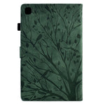 Custodia per tablet PU Fortune Tree Pressure Flower con funzione Wake-up/Sleep, For iPad 10.2 2019 2020 / iPad 10.5 2017 2019, For iPad 10.9 2022 / 2025, For iPad Air / Air 2 / 9.7 2017 2018, For iPad Pro 11 / Air 4 10.9 2020 / Air 5 10.9