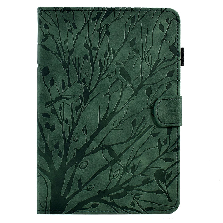 Custodia per tablet PU Fortune Tree Pressure Flower con funzione Wake-up/Sleep, For Amazon Fire HD 8 / HD 8 Plus 2020 2022, For Amazon Kindle 11th 2022, For Amazon Fire HD 10 Plus / HD 10 2021, For Amazon Fire 7 2015 2017 2019