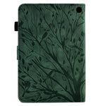 Custodia per tablet PU Fortune Tree Pressure Flower con funzione Wake-up/Sleep, For Amazon Fire HD 8 / HD 8 Plus 2020 2022, For Amazon Kindle 11th 2022, For Amazon Fire HD 10 Plus / HD 10 2021, For Amazon Fire 7 2015 2017 2019