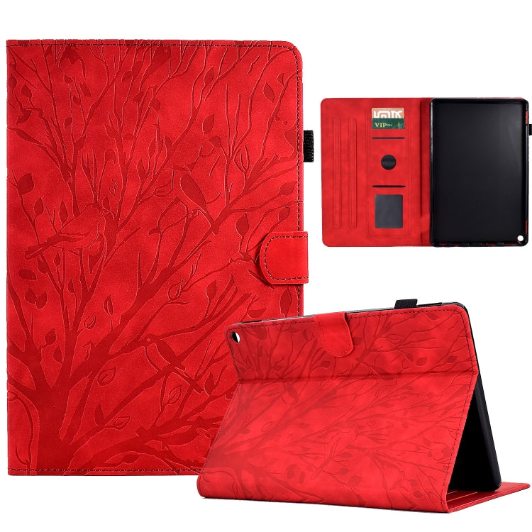 Custodia per tablet PU Fortune Tree Pressure Flower con funzione Wake-up/Sleep, For Amazon Fire HD 8 / HD 8 Plus 2020 2022, For Amazon Kindle 11th 2022, For Amazon Fire HD 10 Plus / HD 10 2021, For Amazon Fire 7 2015 2017 2019