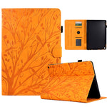 Custodia per tablet PU Fortune Tree Pressure Flower con funzione Wake-up/Sleep, For Amazon Fire HD 8 / HD 8 Plus 2020 2022, For Amazon Kindle 11th 2022, For Amazon Fire HD 10 Plus / HD 10 2021, For Amazon Fire 7 2015 2017 2019