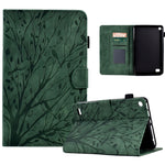 Custodia per tablet PU Fortune Tree Pressure Flower con funzione Wake-up/Sleep, For Amazon Fire HD 8 / HD 8 Plus 2020 2022, For Amazon Kindle 11th 2022, For Amazon Fire HD 10 Plus / HD 10 2021, For Amazon Fire 7 2015 2017 2019