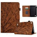 Custodia per tablet PU Fortune Tree Pressure Flower con funzione Wake-up/Sleep, For Amazon Fire HD 8 / HD 8 Plus 2020 2022, For Amazon Kindle 11th 2022, For Amazon Fire HD 10 Plus / HD 10 2021, For Amazon Fire 7 2015 2017 2019