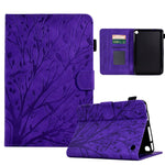 Custodia per tablet PU Fortune Tree Pressure Flower con funzione Wake-up/Sleep, For Amazon Fire 7 2022, For Amazon Kindle Paperwhite / 2 / 3 / 4, For Amazon Kindle Paperwhite 2021, For Lenovo M10 HD 2nd X306X