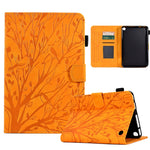 Custodia per tablet PU Fortune Tree Pressure Flower con funzione Wake-up/Sleep, For Amazon Fire 7 2022, For Amazon Kindle Paperwhite / 2 / 3 / 4, For Amazon Kindle Paperwhite 2021, For Lenovo M10 HD 2nd X306X