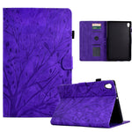 Custodia per tablet PU Fortune Tree Pressure Flower con funzione Wake-up/Sleep, For Amazon Fire 7 2022, For Amazon Kindle Paperwhite / 2 / 3 / 4, For Amazon Kindle Paperwhite 2021, For Lenovo M10 HD 2nd X306X