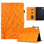 Custodia per tablet PU Fortune Tree Pressure Flower con funzione Wake-up/Sleep, For Amazon Fire 7 2022, For Amazon Kindle Paperwhite / 2 / 3 / 4, For Amazon Kindle Paperwhite 2021, For Lenovo M10 HD 2nd X306X