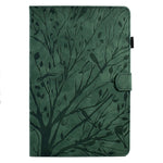 Custodia per tablet PU Fortune Tree Pressure Flower con funzione Wake-up/Sleep, For Huawei MatePad SE, For Huawei Enjoy Tablet 2 / MatePad T 10, For iPad mini 2021 / mini 6, For iPad mini 1 / 2 / 3 / 4 / 5