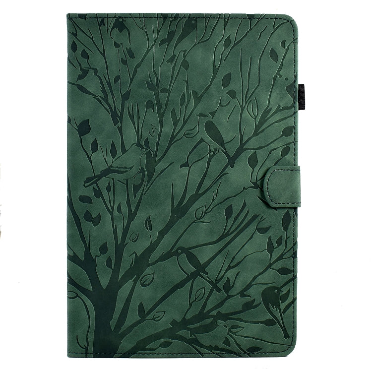 Custodia per tablet PU Fortune Tree Pressure Flower con funzione Wake-up/Sleep, For Huawei MatePad SE, For Huawei Enjoy Tablet 2 / MatePad T 10, For iPad mini 2021 / mini 6, For iPad mini 1 / 2 / 3 / 4 / 5