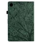 Custodia per tablet PU Fortune Tree Pressure Flower con funzione Wake-up/Sleep, For Huawei MatePad SE, For Huawei Enjoy Tablet 2 / MatePad T 10, For iPad mini 2021 / mini 6, For iPad mini 1 / 2 / 3 / 4 / 5