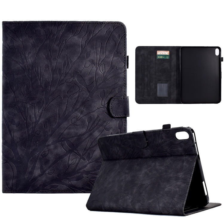 Custodia per tablet PU Fortune Tree Pressure Flower con funzione Wake-up/Sleep, For Huawei MatePad SE, For Huawei Enjoy Tablet 2 / MatePad T 10, For iPad mini 2021 / mini 6, For iPad mini 1 / 2 / 3 / 4 / 5