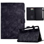 Custodia per tablet PU Fortune Tree Pressure Flower con funzione Wake-up/Sleep, For Lenovo Tab P11 Gen 2, For Lenovo Tab P11 J606F, For Lenovo Tab P11 Pro Gen 2, For Samsung Galaxy Tab A8 10.5 2021