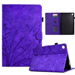 Custodia per tablet PU Fortune Tree Pressure Flower con funzione Wake-up/Sleep, For Samsung Galaxy Tab S6 Lite, For Samsung Galaxy Tab A7 Lite, For Samsung Galaxy Tab A7 2020, For Samsung Galaxy Tab A 10.1 2019
