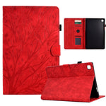 Custodia per tablet PU Fortune Tree Pressure Flower con funzione Wake-up/Sleep, For Samsung Galaxy Tab S6 Lite, For Samsung Galaxy Tab A7 Lite, For Samsung Galaxy Tab A7 2020, For Samsung Galaxy Tab A 10.1 2019