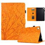 Custodia per tablet PU Fortune Tree Pressure Flower con funzione Wake-up/Sleep, For Samsung Galaxy Tab S6 Lite, For Samsung Galaxy Tab A7 Lite, For Samsung Galaxy Tab A7 2020, For Samsung Galaxy Tab A 10.1 2019
