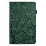 Custodia per tablet PU Fortune Tree Pressure Flower con funzione Wake-up/Sleep, For Samsung Galaxy Tab A 10.1 2016