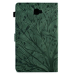 Custodia per tablet PU Fortune Tree Pressure Flower con funzione Wake-up/Sleep, For Samsung Galaxy Tab A 10.1 2016