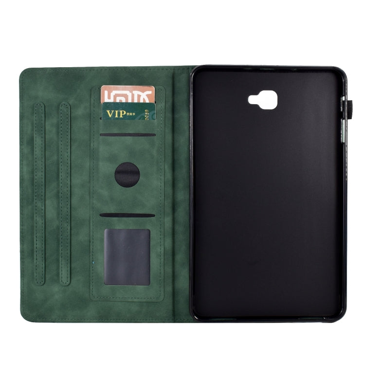 Custodia per tablet PU Fortune Tree Pressure Flower con funzione Wake-up/Sleep, For Samsung Galaxy Tab A 10.1 2016