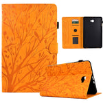 Custodia per tablet PU Fortune Tree Pressure Flower con funzione Wake-up/Sleep, For Samsung Galaxy Tab A 10.1 2016