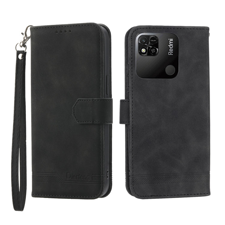 Dierfeng Dream Line TPU + Custodia per telefono in pelle PU, For OPPO Reno8 T 4G Global, For Xiaomi Redmi 12C/11A, For Xiaomi Redmi K60/K60 Pro, For Samsung Galaxy M14 5G Global