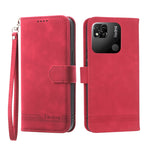 Dierfeng Dream Line TPU + Custodia per telefono in pelle PU, For OPPO Reno8 T 4G Global, For Xiaomi Redmi 12C/11A, For Xiaomi Redmi K60/K60 Pro, For Samsung Galaxy M14 5G Global
