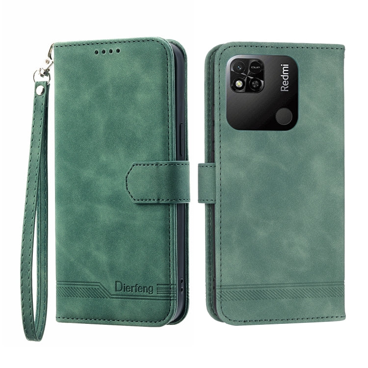 Dierfeng Dream Line TPU + Custodia per telefono in pelle PU, For OPPO Reno8 T 4G Global, For Xiaomi Redmi 12C/11A, For Xiaomi Redmi K60/K60 Pro, For Samsung Galaxy M14 5G Global