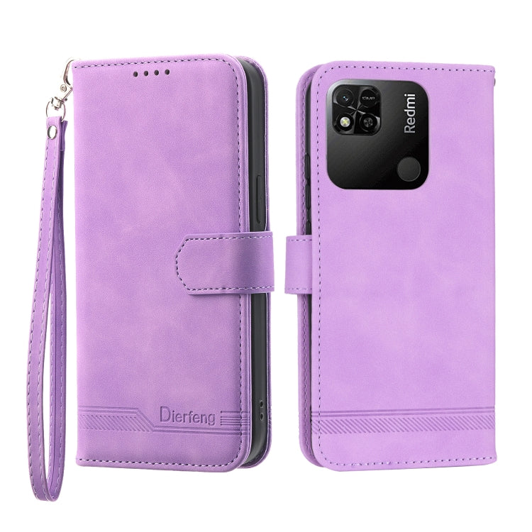 Dierfeng Dream Line TPU + Custodia per telefono in pelle PU, For OPPO Reno8 T 4G Global, For Xiaomi Redmi 12C/11A, For Xiaomi Redmi K60/K60 Pro, For Samsung Galaxy M14 5G Global