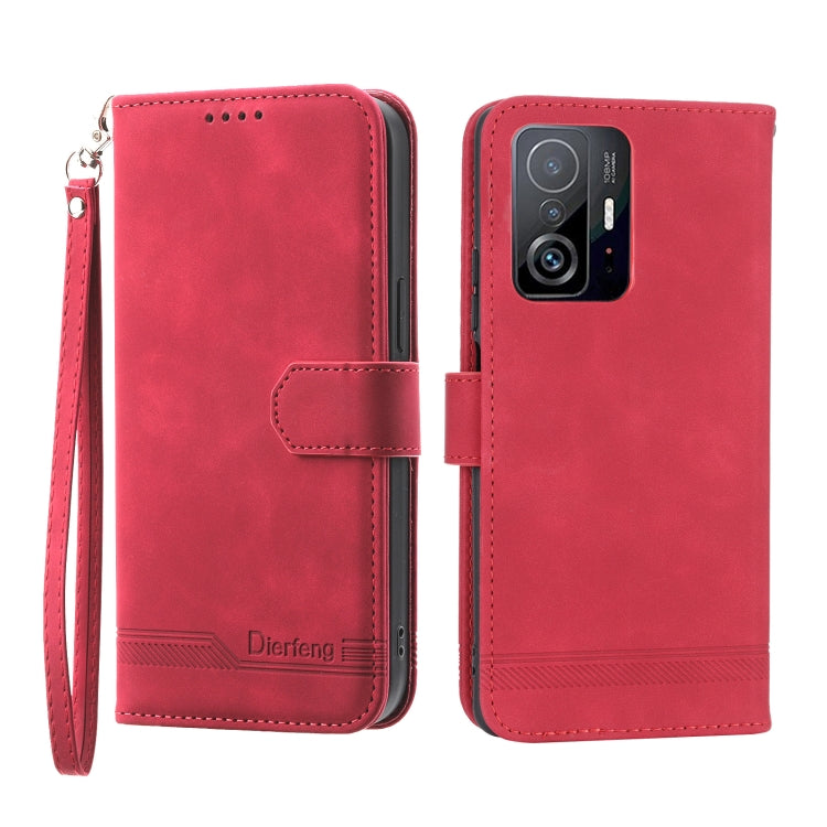 Dierfeng Dream Line TPU + Custodia per telefono in pelle PU, For OPPO Reno8 T 4G Global, For Xiaomi Redmi 12C/11A, For Xiaomi Redmi K60/K60 Pro, For Samsung Galaxy M14 5G Global