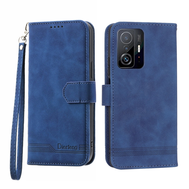 Dierfeng Dream Line TPU + Custodia per telefono in pelle PU, For OPPO Reno8 T 4G Global, For Xiaomi Redmi 12C/11A, For Xiaomi Redmi K60/K60 Pro, For Samsung Galaxy M14 5G Global