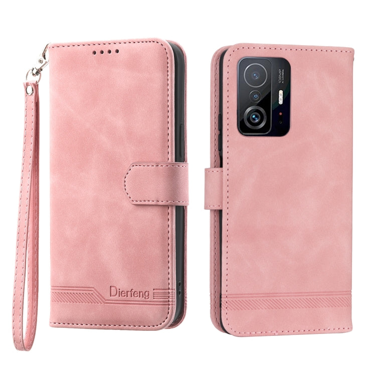 Dierfeng Dream Line TPU + Custodia per telefono in pelle PU, For OPPO Reno8 T 4G Global, For Xiaomi Redmi 12C/11A, For Xiaomi Redmi K60/K60 Pro, For Samsung Galaxy M14 5G Global