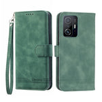 Dierfeng Dream Line TPU + Custodia per telefono in pelle PU, For OPPO Reno8 T 4G Global, For Xiaomi Redmi 12C/11A, For Xiaomi Redmi K60/K60 Pro, For Samsung Galaxy M14 5G Global
