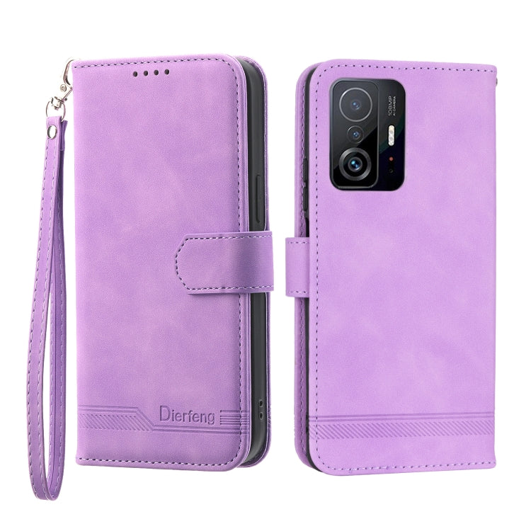 Dierfeng Dream Line TPU + Custodia per telefono in pelle PU, For OPPO Reno8 T 4G Global, For Xiaomi Redmi 12C/11A, For Xiaomi Redmi K60/K60 Pro, For Samsung Galaxy M14 5G Global