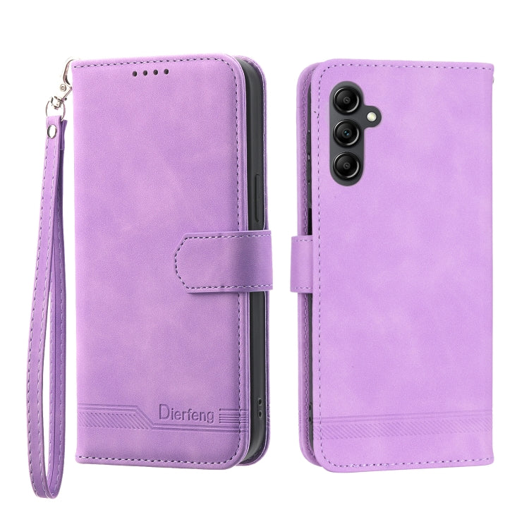 Dierfeng Dream Line TPU + Custodia per telefono in pelle PU, For OPPO Reno8 T 4G Global, For Xiaomi Redmi 12C/11A, For Xiaomi Redmi K60/K60 Pro, For Samsung Galaxy M14 5G Global