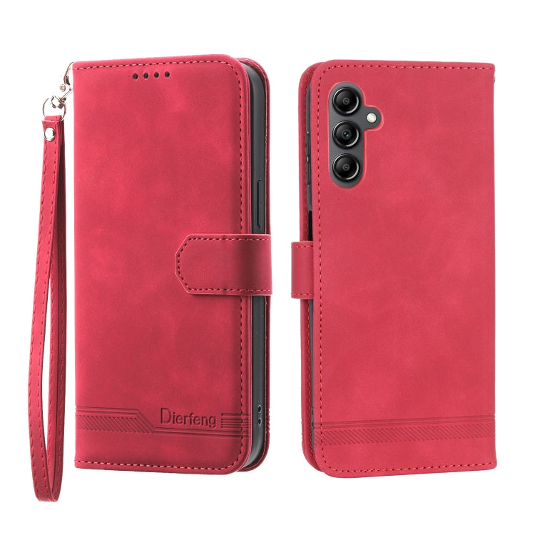 Dierfeng Dream Line TPU + Custodia per telefono in pelle PU, For Samsung Galaxy A24 4G Global, For Sony Xperia 1 V 5G, For Sony Xperia 10 V 4G, For Xiaomi Redmi Note 12 4G Global