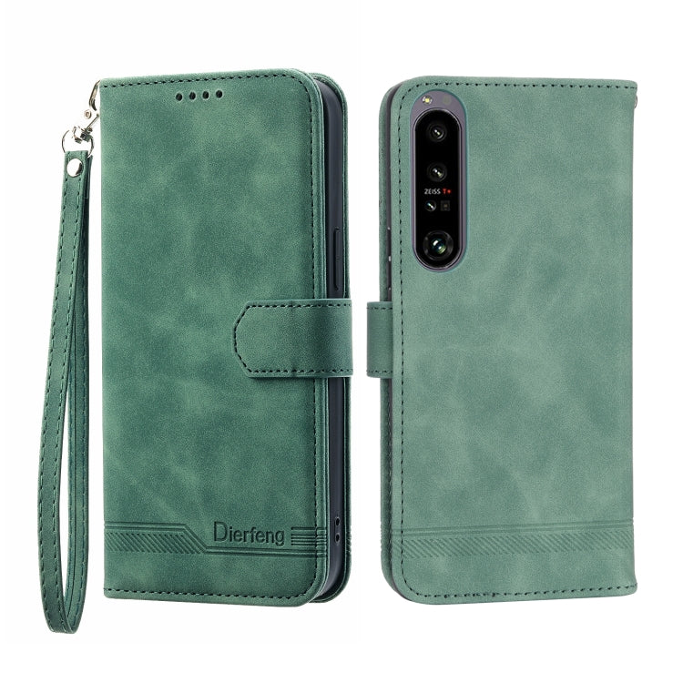 Dierfeng Dream Line TPU + Custodia per telefono in pelle PU, For Samsung Galaxy A24 4G Global, For Sony Xperia 1 V 5G, For Sony Xperia 10 V 4G, For Xiaomi Redmi Note 12 4G Global