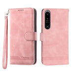 Dierfeng Dream Line TPU + Custodia per telefono in pelle PU, For Samsung Galaxy A24 4G Global, For Sony Xperia 1 V 5G, For Sony Xperia 10 V 4G, For Xiaomi Redmi Note 12 4G Global