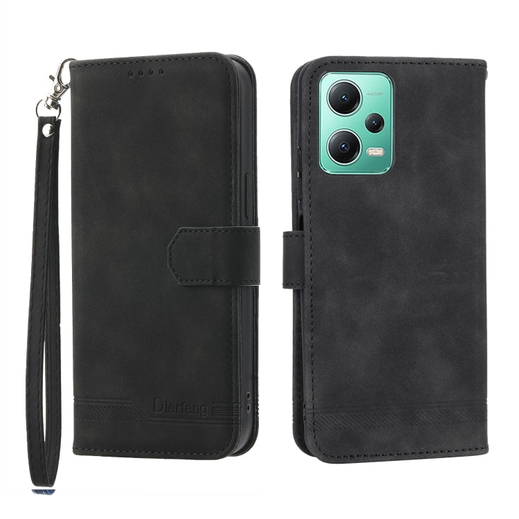 Dierfeng Dream Line TPU + Custodia per telefono in pelle PU, For Samsung Galaxy A24 4G Global, For Sony Xperia 1 V 5G, For Sony Xperia 10 V 4G, For Xiaomi Redmi Note 12 4G Global