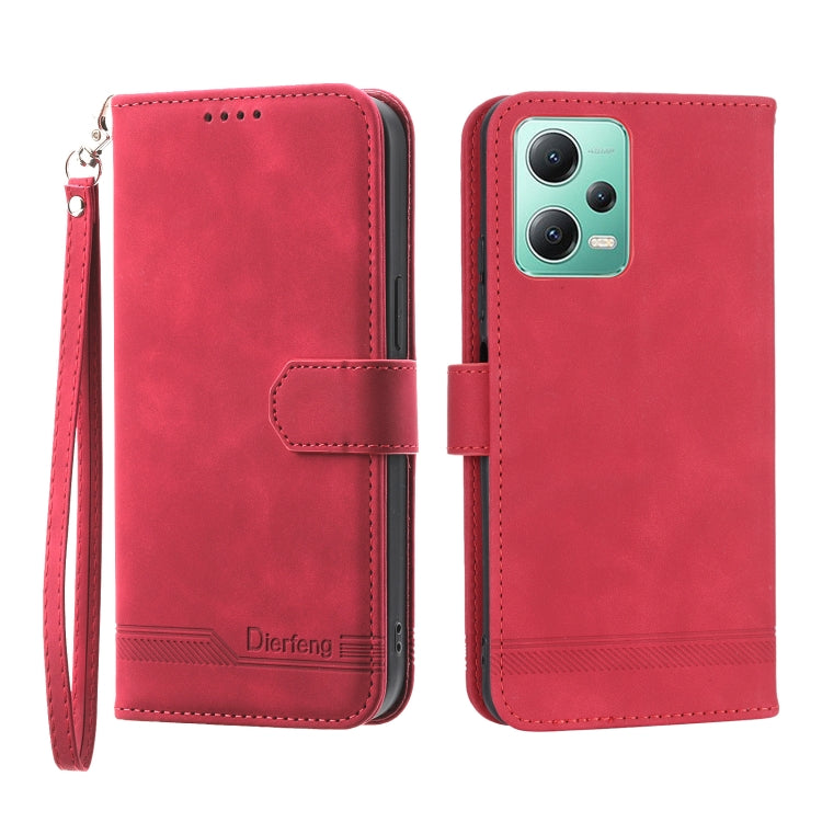 Dierfeng Dream Line TPU + Custodia per telefono in pelle PU, For Samsung Galaxy A24 4G Global, For Sony Xperia 1 V 5G, For Sony Xperia 10 V 4G, For Xiaomi Redmi Note 12 4G Global