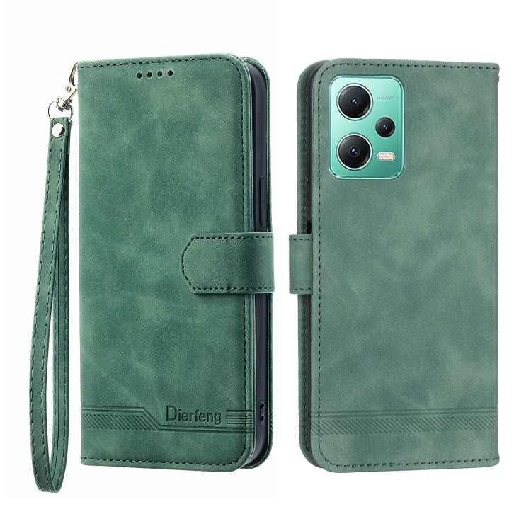 Dierfeng Dream Line TPU + Custodia per telefono in pelle PU, For Samsung Galaxy A24 4G Global, For Sony Xperia 1 V 5G, For Sony Xperia 10 V 4G, For Xiaomi Redmi Note 12 4G Global