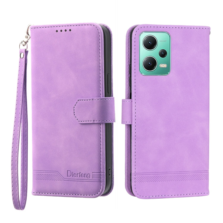 Dierfeng Dream Line TPU + Custodia per telefono in pelle PU, For Samsung Galaxy A24 4G Global, For Sony Xperia 1 V 5G, For Sony Xperia 10 V 4G, For Xiaomi Redmi Note 12 4G Global